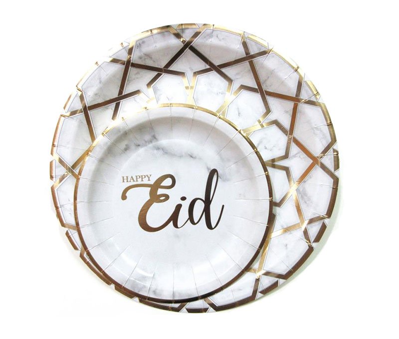 Paper Plate with Gold Foil StampedPP-F